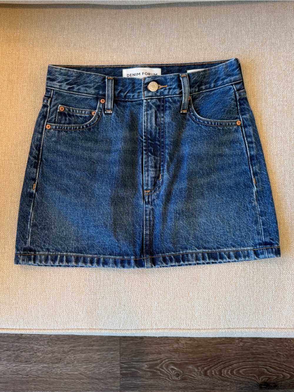 Denim Forum 90’s Ricci Mini Skirt
